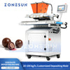 ZONESUN ZS-GDJ8 Semi-Automatic Chocolate Filling & Depositing Machine