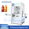 ZONESUN ZS-VTMP80D Magnetic Pump Liquid Filling Machine with Dust Cover