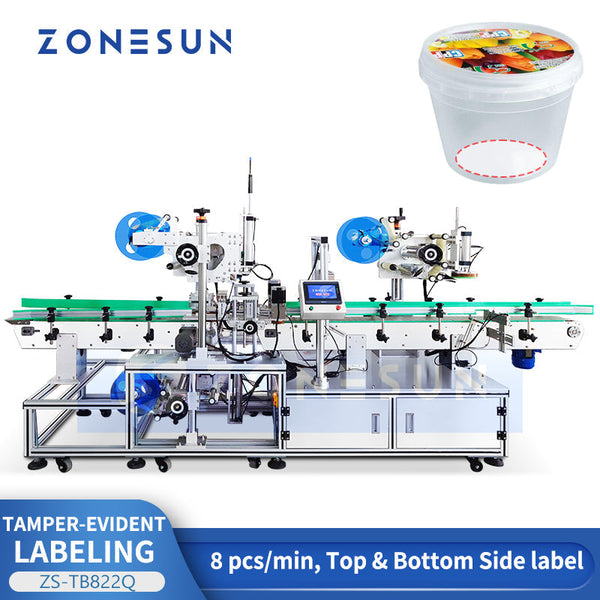 Tamper Evident Bucket Labeling Machine