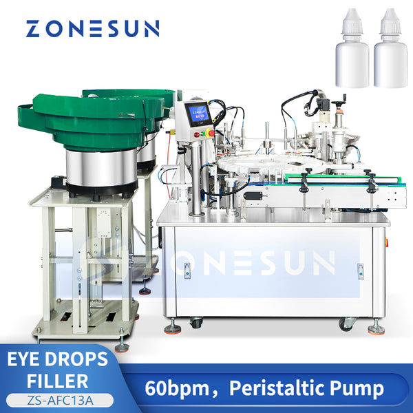Eye Drops Small Bottle Filling Capping Machine