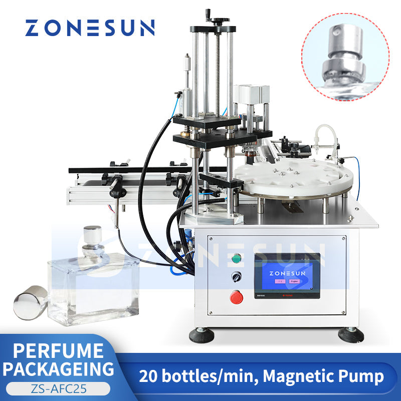 perfume filling capping machine