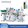 ZONESUN ZS-FAL180X17 Automatic Perfume Filling Capping & Labeling Line