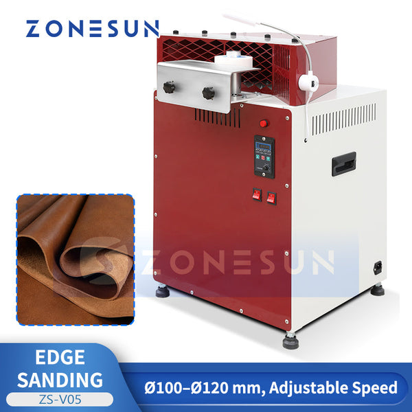 Variable speed leather sander