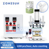 ZONESUN ZS-FKSP01 Semi-Automatic Spout Pouch Sealing Machine BIB Sealer