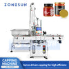ZONESUN ZS-XG05 Servo Spindle Capping Machine for Twist-Off Jar Caps