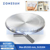 ZONESUN ZS-LP1200L Stainless Steel Rotary Sachet Collection Table Machine