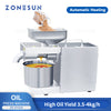 ZONESUN ZS-ZY22A Compact Peanut Oil Press for Nuts, Seeds & Grains