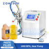 ZONESUN ZS-GPSV1 Servo Gear Pump Filling Machine Liquid Paste Quantitative Filler