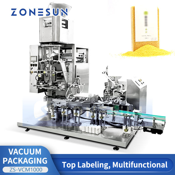 Vertical vacuum packing machine