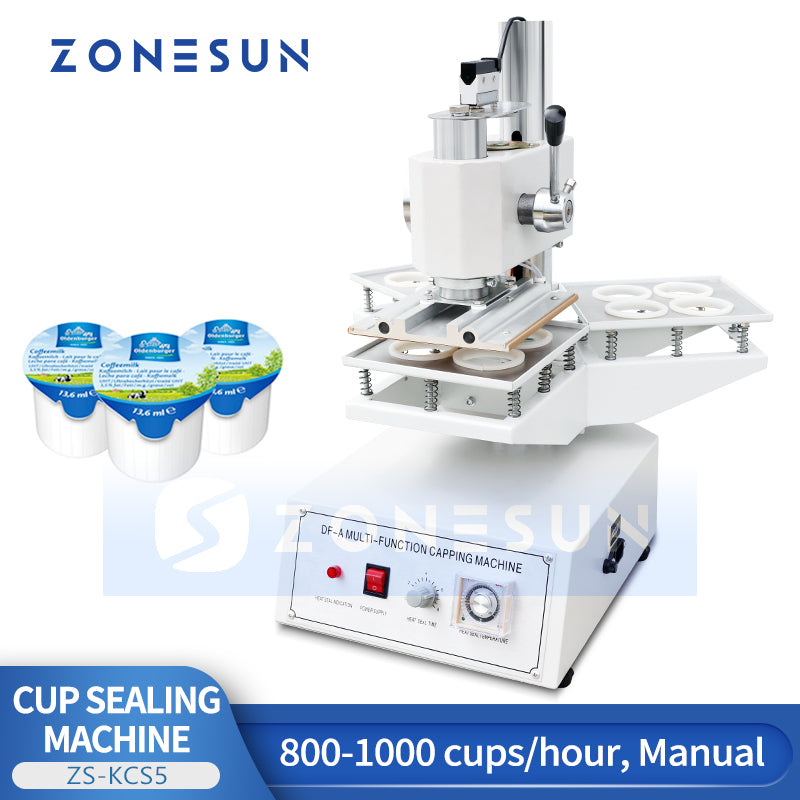 ZONESUN ZS-KCS5 Manual Cup Heat Sealing Machine