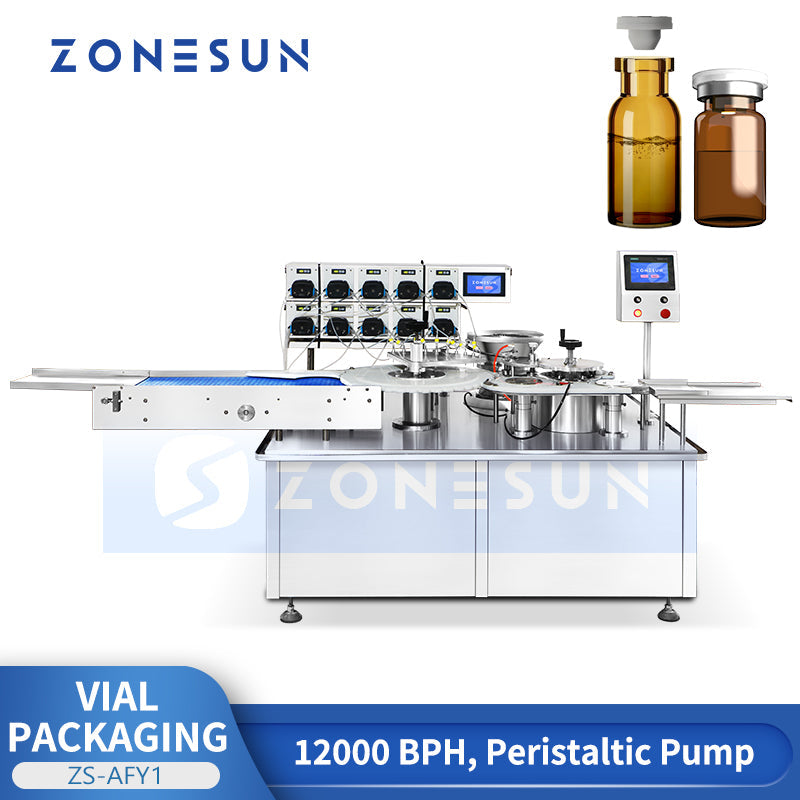 ZONESUN Vial Filling and Capping Machine