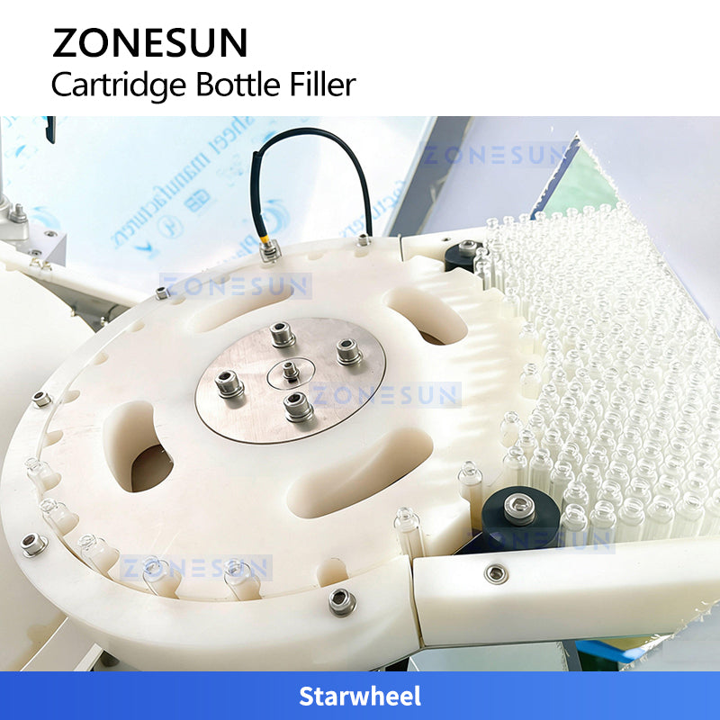 ZONESUN ZS-AFC60 Automatic Cartridge Filling Capping & Plugs Insertion Machine