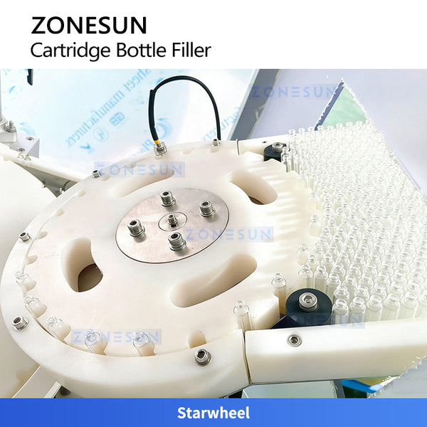 ZONESUN ZS-AFC60 Automatic Cartridge Filling Capping & Plugs Insertion Machine