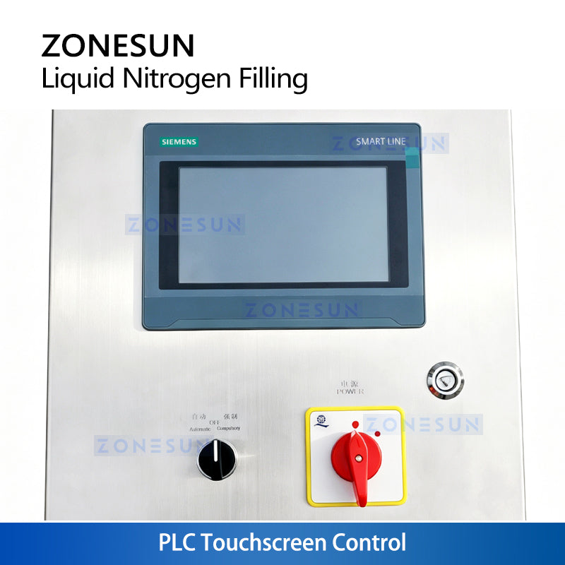 ZONESUN ZS-LN01 Liquid Nitrogen Filling Machine for Bottles & Cans