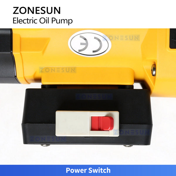 ZONESUN ZS-EVF04 Heat-Resistant Electric Oil Liquid Drum Pump