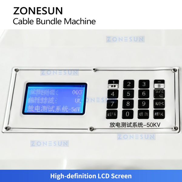 ZONESUN ZS-WTKZ2 Automatic Cable Winding and Binding Machine 