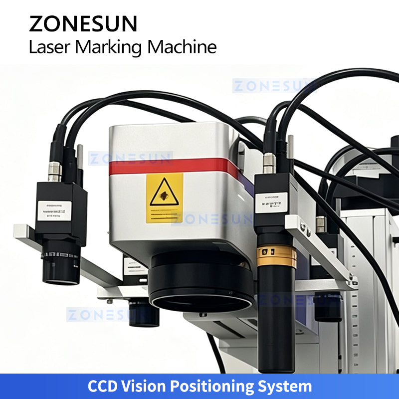 ZONESUN ZS-LMC2 Automatic Vision Guided Laser Marking Machine with CCD Camera Positioning