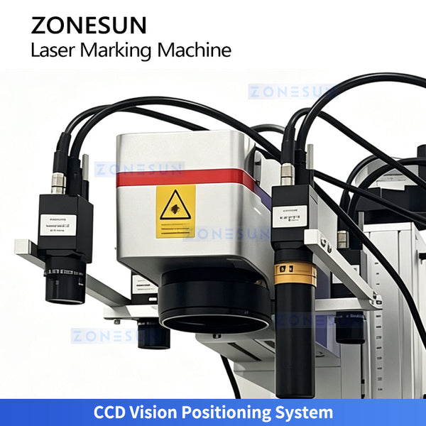ZONESUN ZS-LMC2 Automatic Vision Guided Laser Marking Machine with CCD Camera Positioning