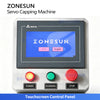 ZONESUN ZS-SVXG01 Automatic Servo Screw Capping Machine Sauce Jar Capper