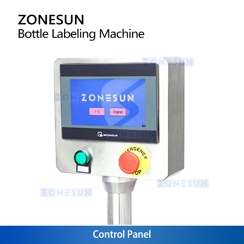 ZONESUN ZS-TB260R Automatic Round Bottle Labeling Machine