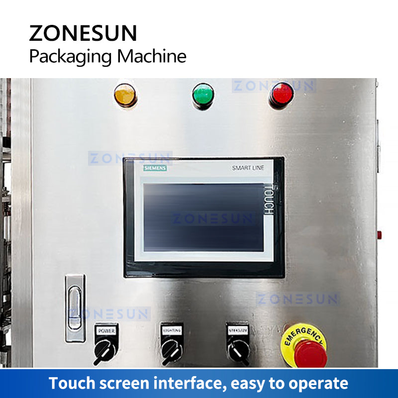 ZONESUN ZS-AFC6YL Automatic Spout Pouch Liquid Filling Capping Machine