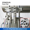 Zonesun ZS-VTRP2A Automatic Paste Filler Sauce Filling Machine