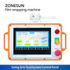 ZS-MSFM730 Servo Automatic 3D Transparent Film Box Overwrapping Machine