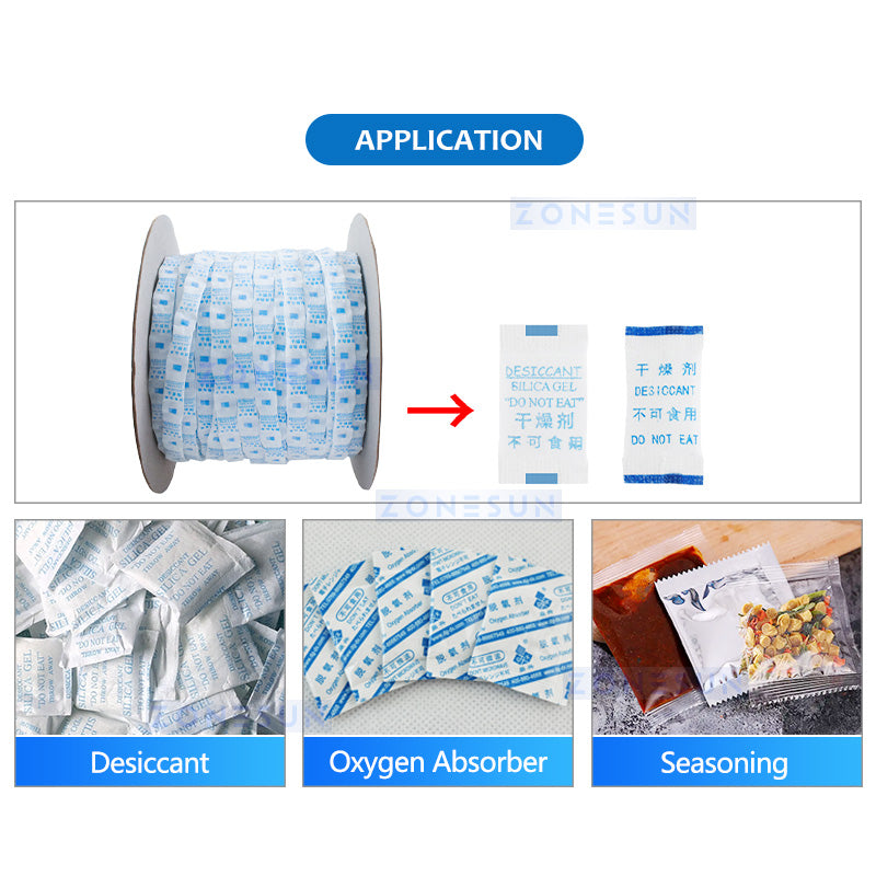 ZONESUN ZS-PD1 Automatic Desiccant Inserting Machine Moisture Absorber Dispenser