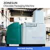 ZONESUN ZS-CWM2 Automatic Chocolate Folding and Wrapping Machine for Chocolate Bars Cookies and Confectionery Packaging