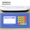 ZONESUN ZS-M1080S Semi Automatic Diaphragm Pump Liquid Weighing Filling Machine