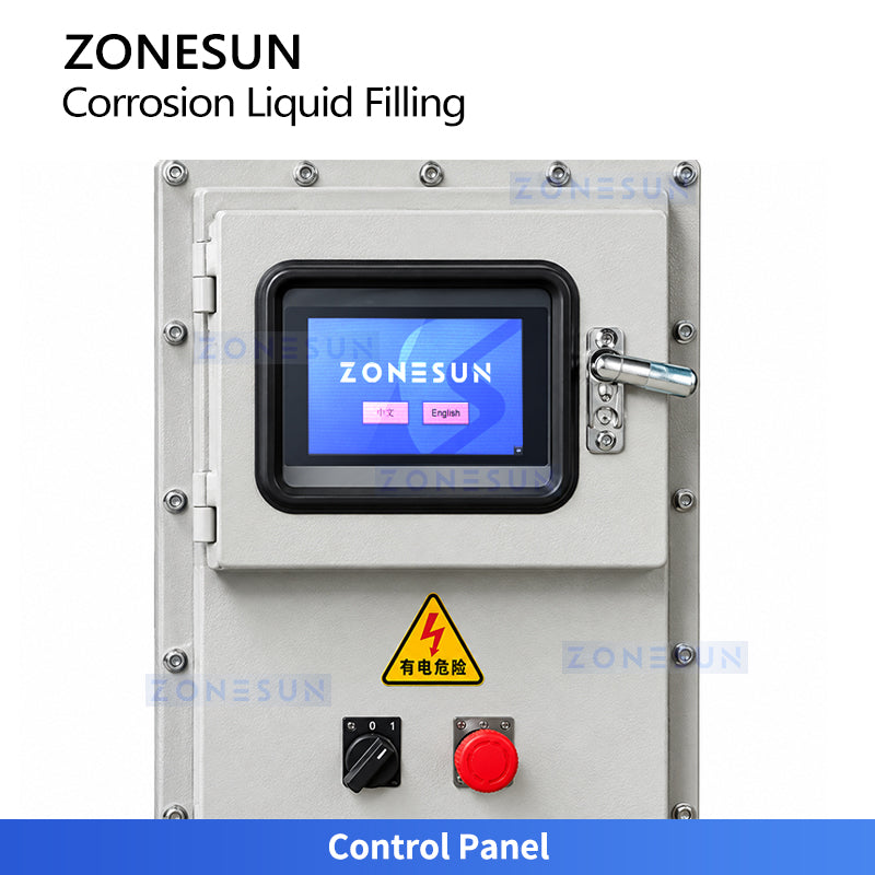 ZONESUN YTCR15A Automatic Explosion Proof Corrosion Resistant Liquid Filling Machine