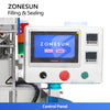 ZONESUN ZS-FS220U Automatic VFFS Sachet Packing Machine for Liquids & Pastes