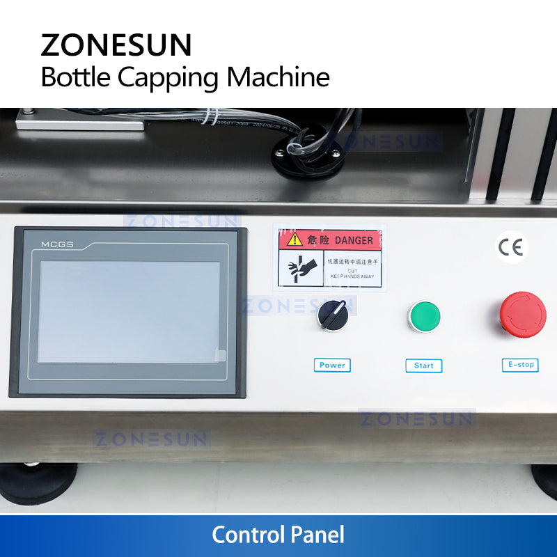 ZONESUN ZS-XG1860 Tabletop Automatic Spindle Capping Machine