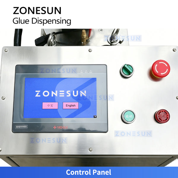 ZONESUN ZS-AGD5 Two-Component Glue Dispensing Machine Automatic AB Adhesive Mixer for Epoxy Resin, Silicone and Polyurethane