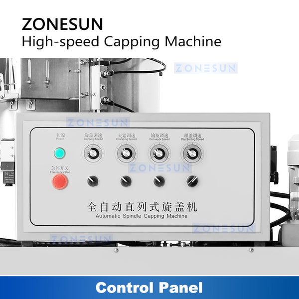 ZONESUN ZS-FXZ101 Automatic High Speed Capping Machine with Cap Feeder
