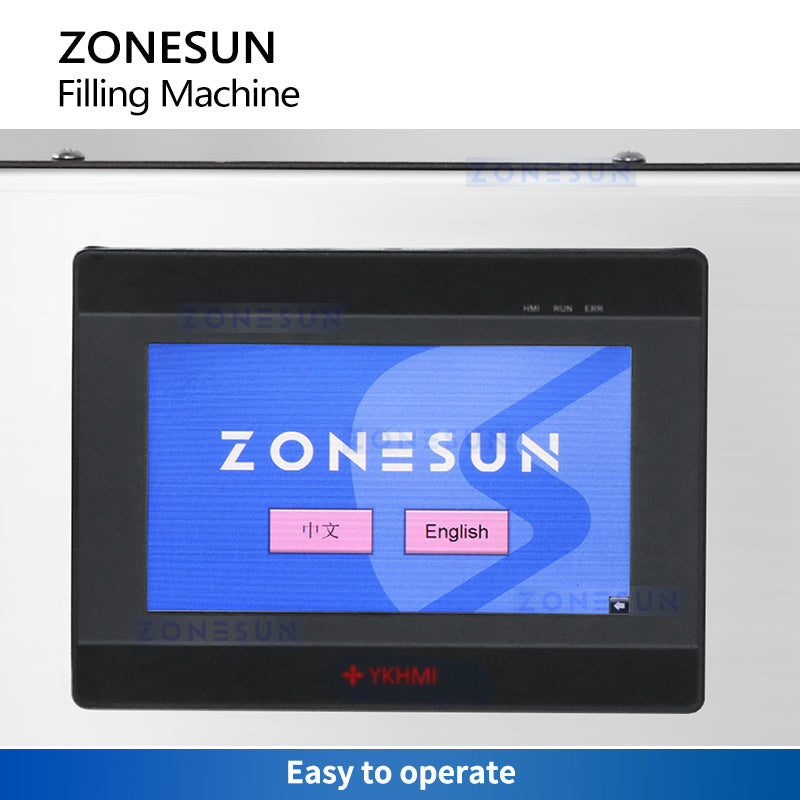 ZONESUN ZS-GTMP30L Semi-automatic Magnetic Pump Liquid Filling Machine