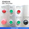 ZONESUN ZS-BM600L 600L Horizontal Tilting Ribbon Mixer for Powder and Granule Materials