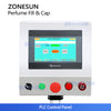 ZONESUN ZS-AFC17 Automatic Perfume Filling and Capping Monobloc Machine with Dual Peristaltic Pumps for EDT EDP Vial Packaging