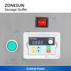 ZONESUN ZS-SFR1 Commercial Electric Sausage Filler Machine for Sausages Hot Dogs and Salami Meat Processing