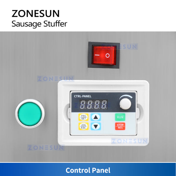 ZONESUN ZS-SFR1 Commercial Electric Sausage Filler Machine for Sausages Hot Dogs and Salami Meat Processing