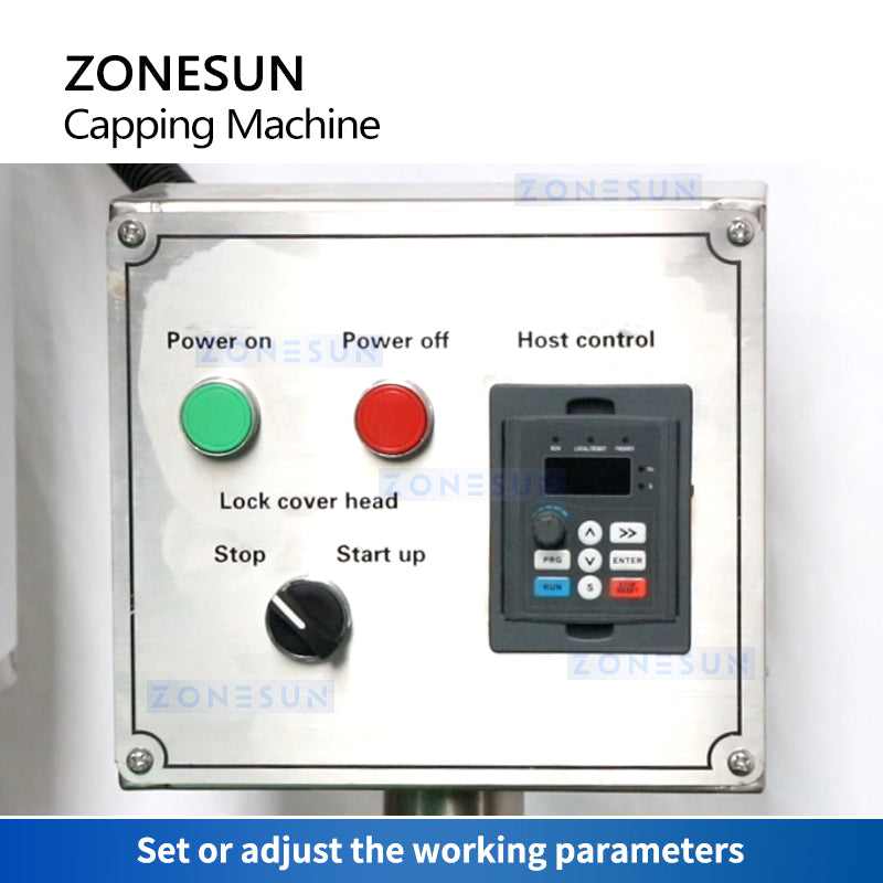 ZONESUN ZS-XG440L Automatic Ring Pull Crown Capping Machine