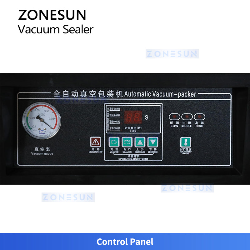 ZONESUN Double Chamber Vacuum Sealing Machine