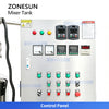 ZONESUN ZS-VMB200L 200L Vacuum Homogenizing Emulsifier Mixer Tank for Cream Lotion Sauce and Pharmaceutical Emulsion Production