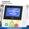 ZONESUN ZS-AFC39 Automatic Vial Filler & Capper for Pharma and Cosmetic Packaging