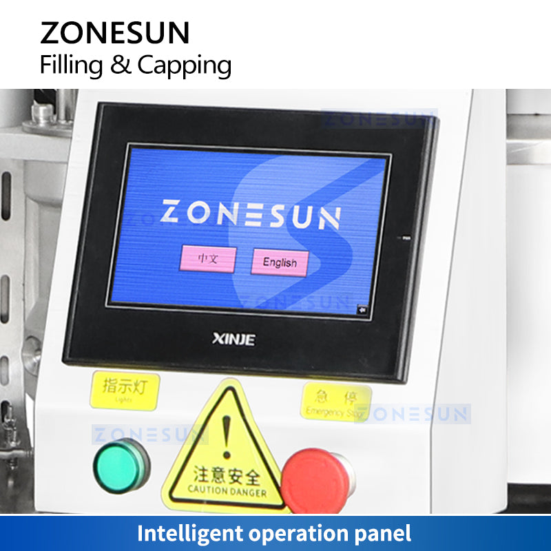 ZONESUN ZS-AFC39 Automatic Vial Filler & Capper for Pharma and Cosmetic Packaging