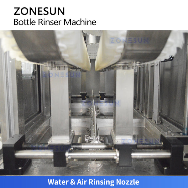 ZONESUN ZS-WB02A Automatic Bottle Rinser with Water and Air Cleaning Machine