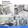 ZONESUN ZS-DPP180P Automatic Blister Packaging Machine for Tablets, Capsules & Candy