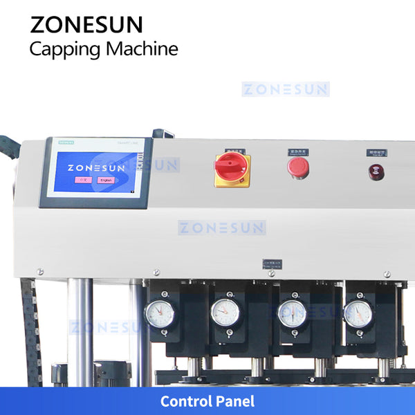 ZONESUN ZS-XG440B Automatic High-Speed Continuous Capping Machine