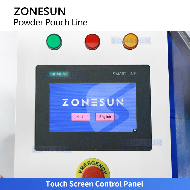 ZONESUN ZS-AFS320 Premade Pouch  Protein Powder Filling and Vacuum Sealing Machine