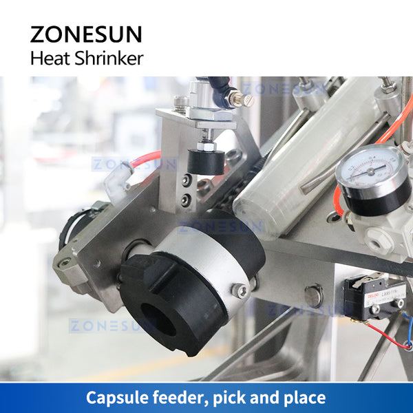 ZONESUN ZS-SXRS1 Automatic Bottle Capsule Cap Heat Shrinking Machine